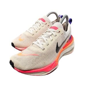 Nike ZoomX Invincible Run 3 Womens 7 Cushion Running Shoe Cream Hyper Pink Mango